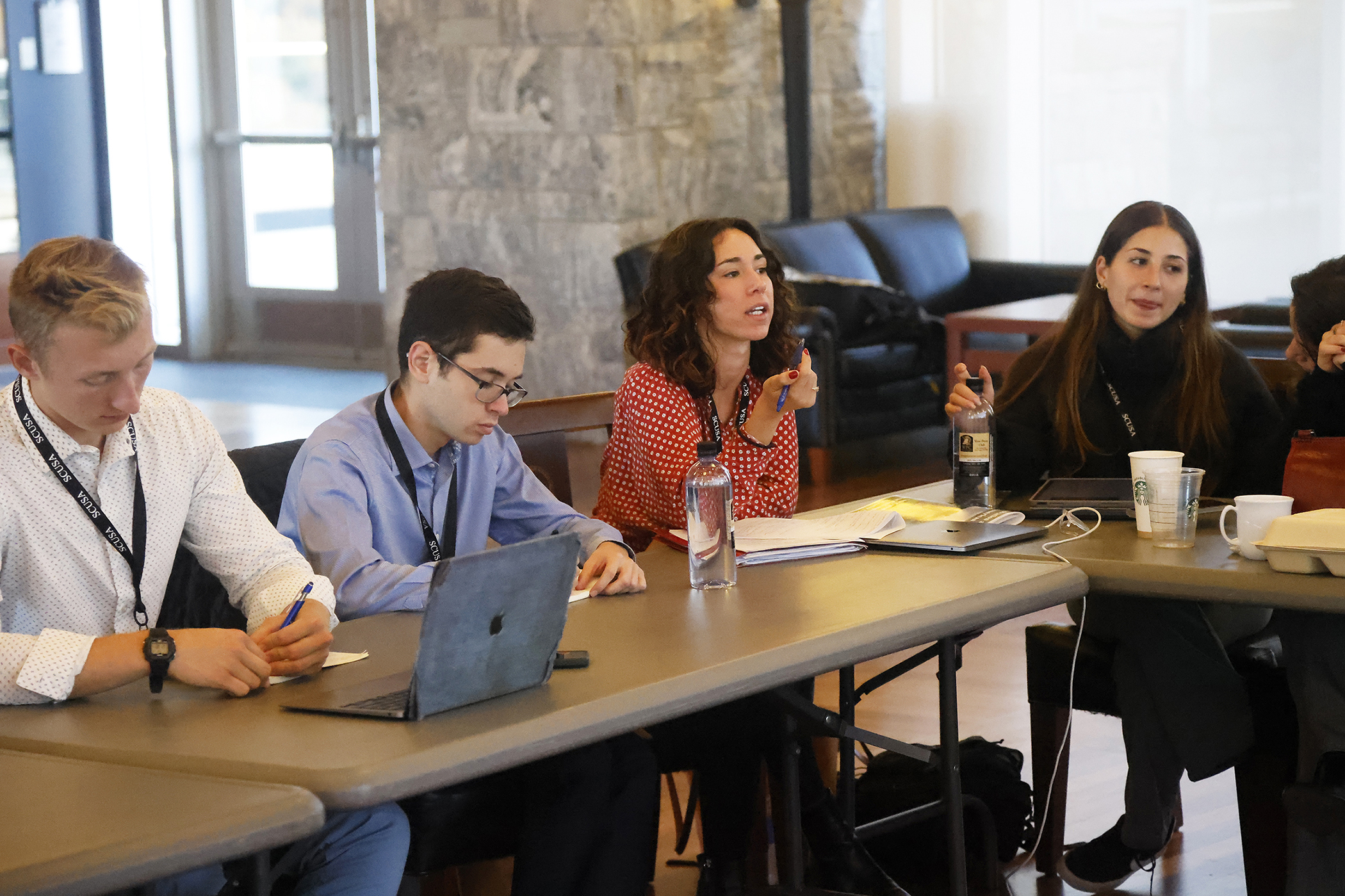 The Department of Social Sciences and the U.S. Military Academy welcomed students from around the country and the world to West Point from Nov. 1-4 for the 74th annual Class of 1971 Student Conference on U.S. Affairs. SCUSA is attended by 185 undergraduate students from 92 universities from the United States, 15 international students from nine countries, and 20 cadets from domestic and international military academies. There are several USMA cadets who serve as delegates, staff, task force members and room