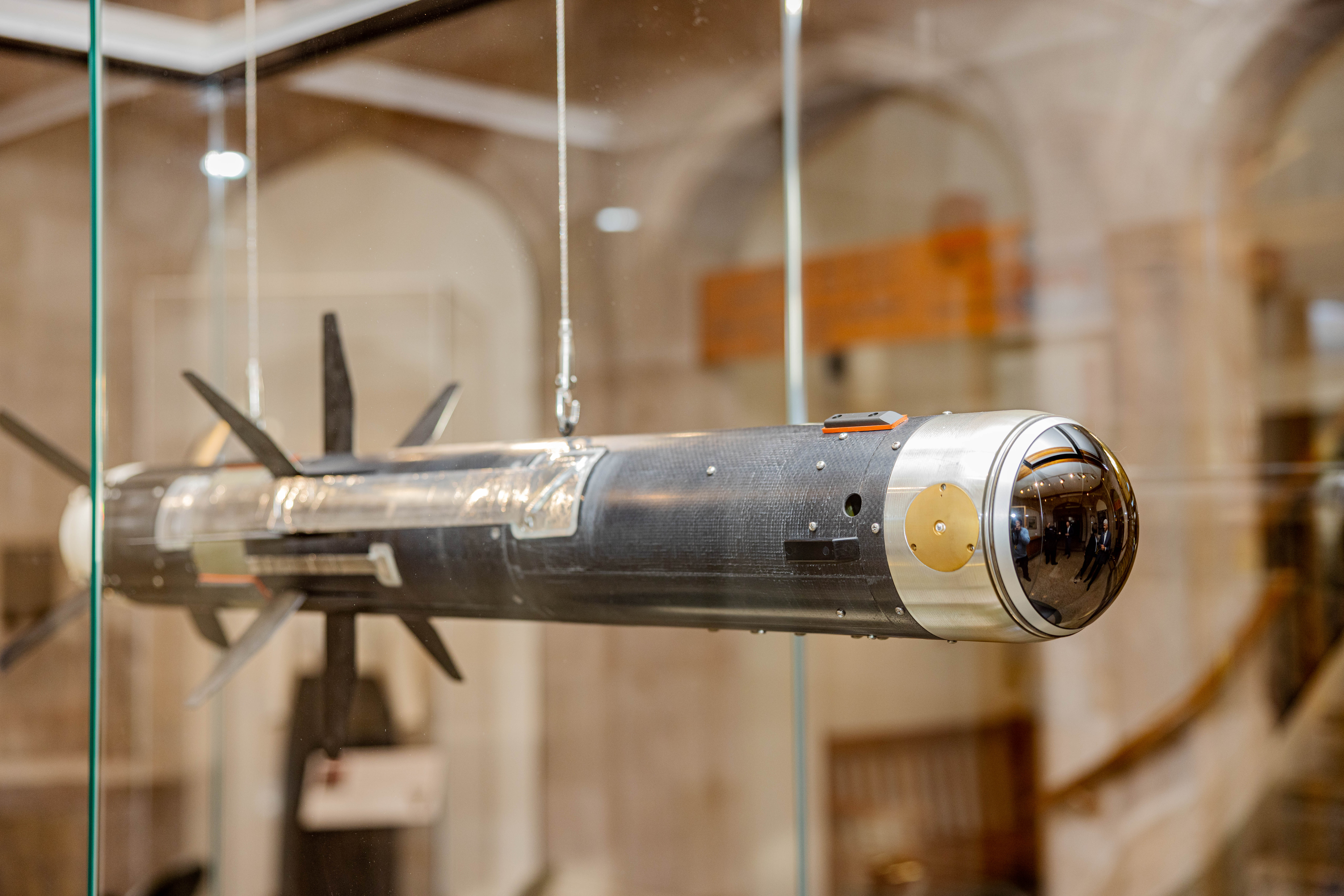 In a significant collaboration between the U.S. Army Center of Military History and defense giants Lockheed Martin and Raytheon, a new exhibit was unveiled on Oct. 13 at the West Point Museum. The exhibit showcases the FGM-148 Javelin anti-tank guided missile system, aptly named the "Fire-and-Forget" for its pivotal role in providing tactical support to Army Soldiers over the past 27 years - photo by Jorge Garcia