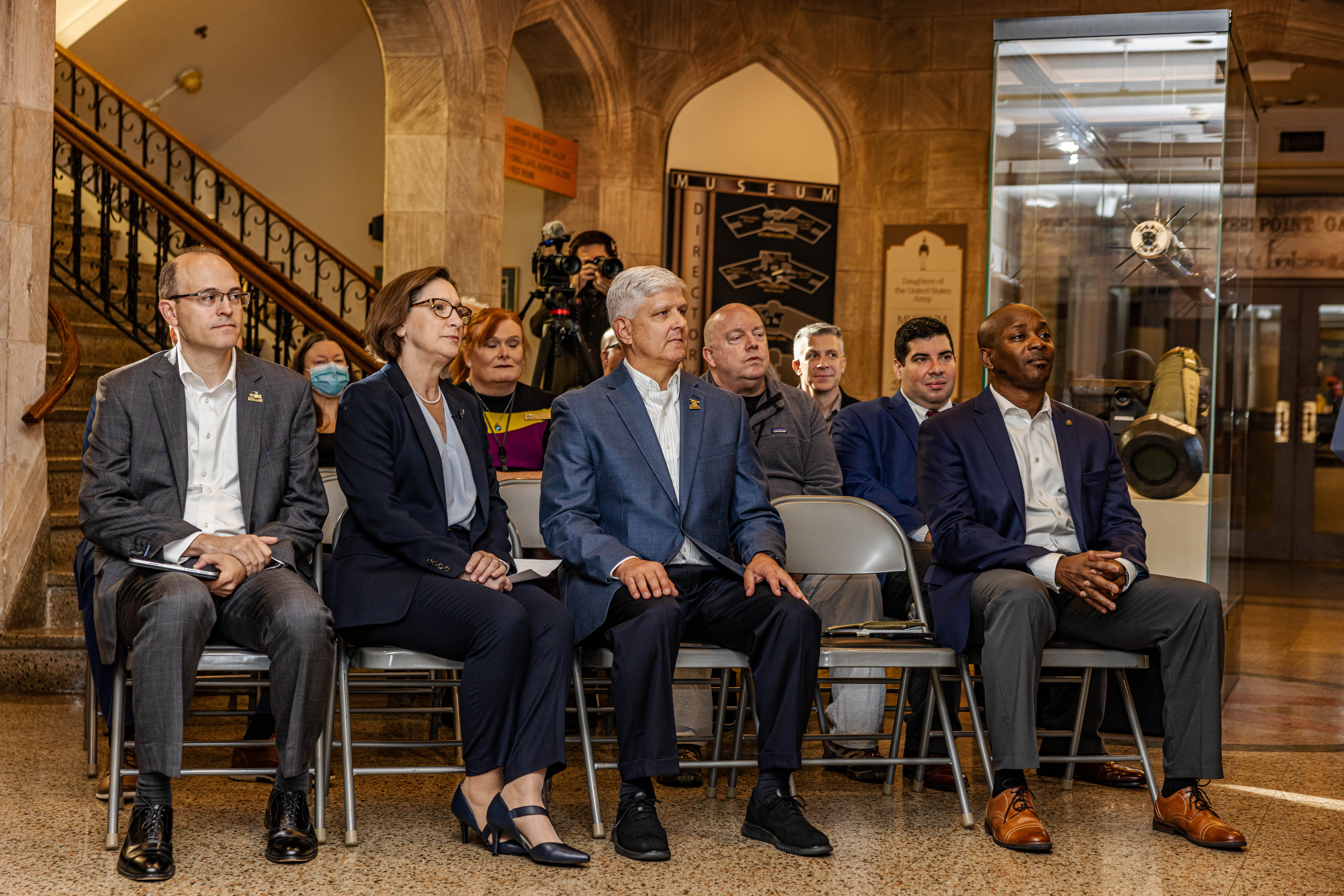 In a significant collaboration between the U.S. Army Center of Military History and defense giants Lockheed Martin and Raytheon, a new exhibit was unveiled on Oct. 13 at the West Point Museum. The exhibit showcases the FGM-148 Javelin anti-tank guided missile system, aptly named the "Fire-and-Forget" for its pivotal role in providing tactical support to Army Soldiers over the past 27 years.