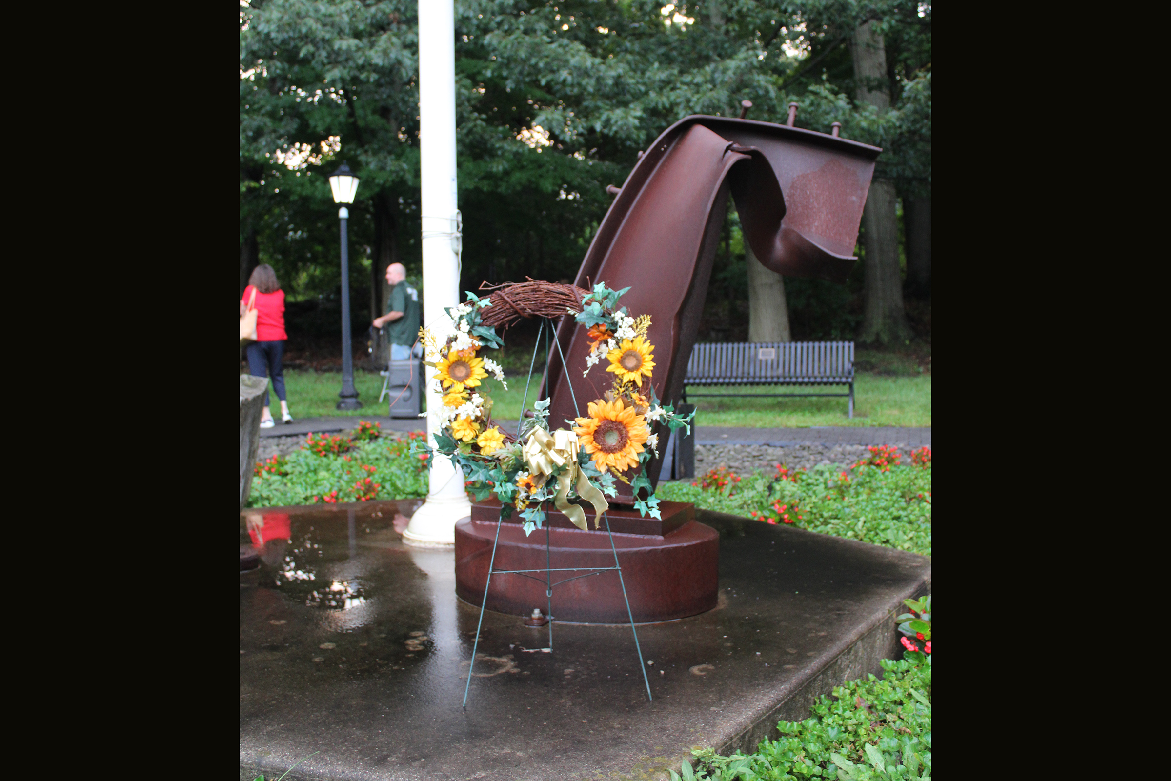 Vision 2002, the Town of Highlands and Fort Montgomery held their annual Patriot’s Day Ceremony to commemorate Sept. 11. 2001, on Sept. 11, 2023, at Patriot Garden in Fort Montgomery.    (Photo by Matt Hintz/USMA PAO)