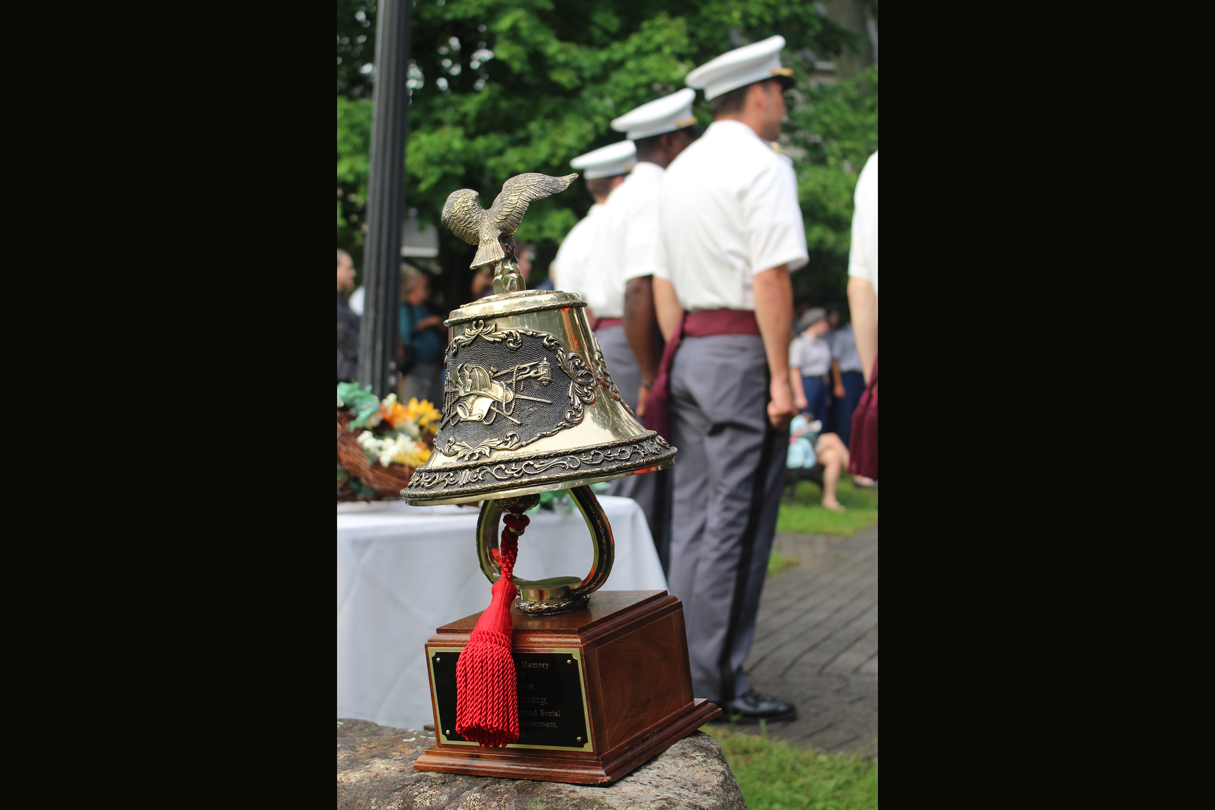Vision 2002, the Town of Highlands and Fort Montgomery held their annual Patriot’s Day Ceremony to commemorate Sept. 11. 2001, on Sept. 11, 2023, at Patriot Garden in Fort Montgomery.    (Photo by Matt Hintz/USMA PAO)