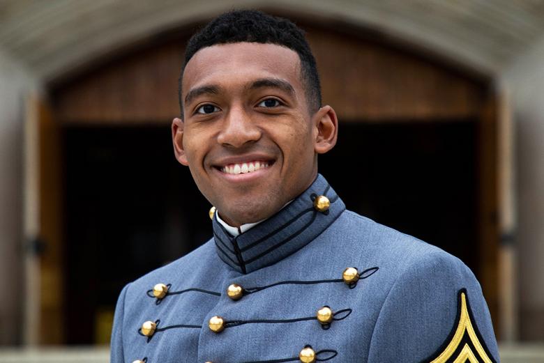 Class of 2021 Cadets Evan Walker (left) and Tyrese Bender earned Rhodes scholarships in an announcement Nov. 21. The two cadets will study abroad for their master’s degrees at Oxford Unversity in England. Daine Van de Wall, first captain and U.S. Military Academy Class of 2020, was the last cadet to receive a Rhodes scholarship. The last time the academy produced two Rhodes Scholars in a year was in 2014. Born and raised in Rowlett, Texas, Walker is an Operations Research major and was the Cadet Basic 