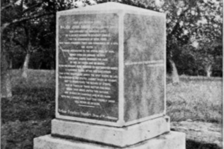 Monument Wars Memory and Memorialization of John André at Tappan, NY