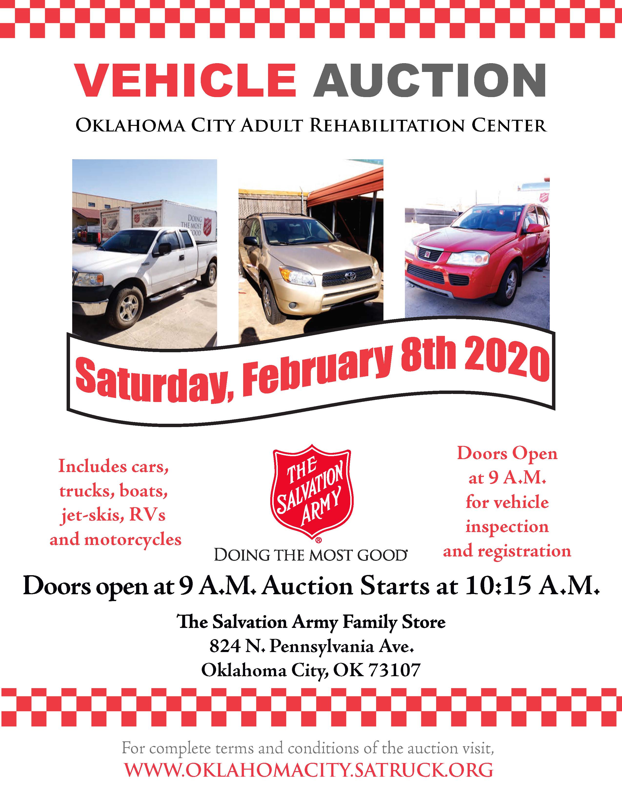 Oklahoma City, OK Vehicle Auction