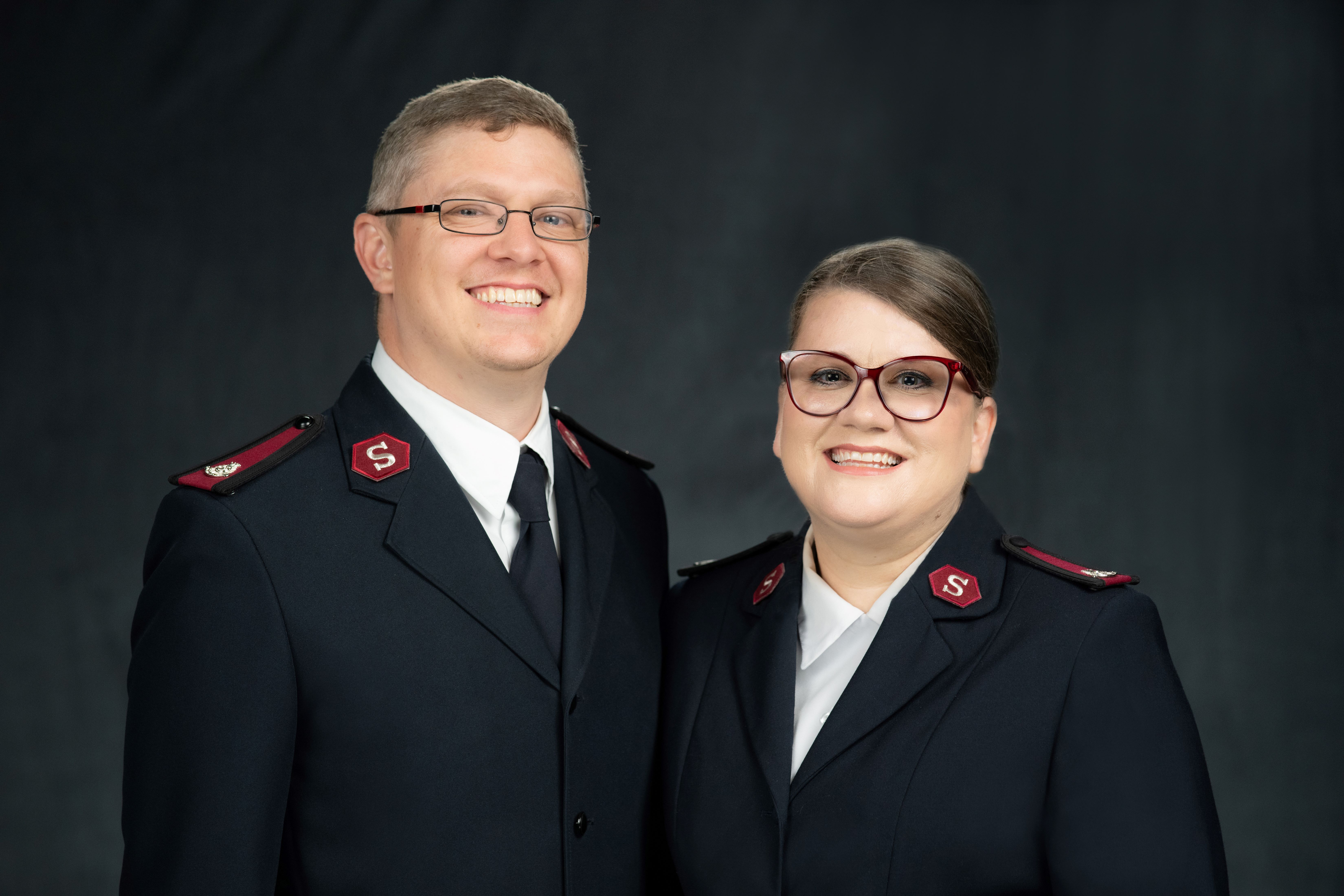 Majors Matt & Jamie Satterlee