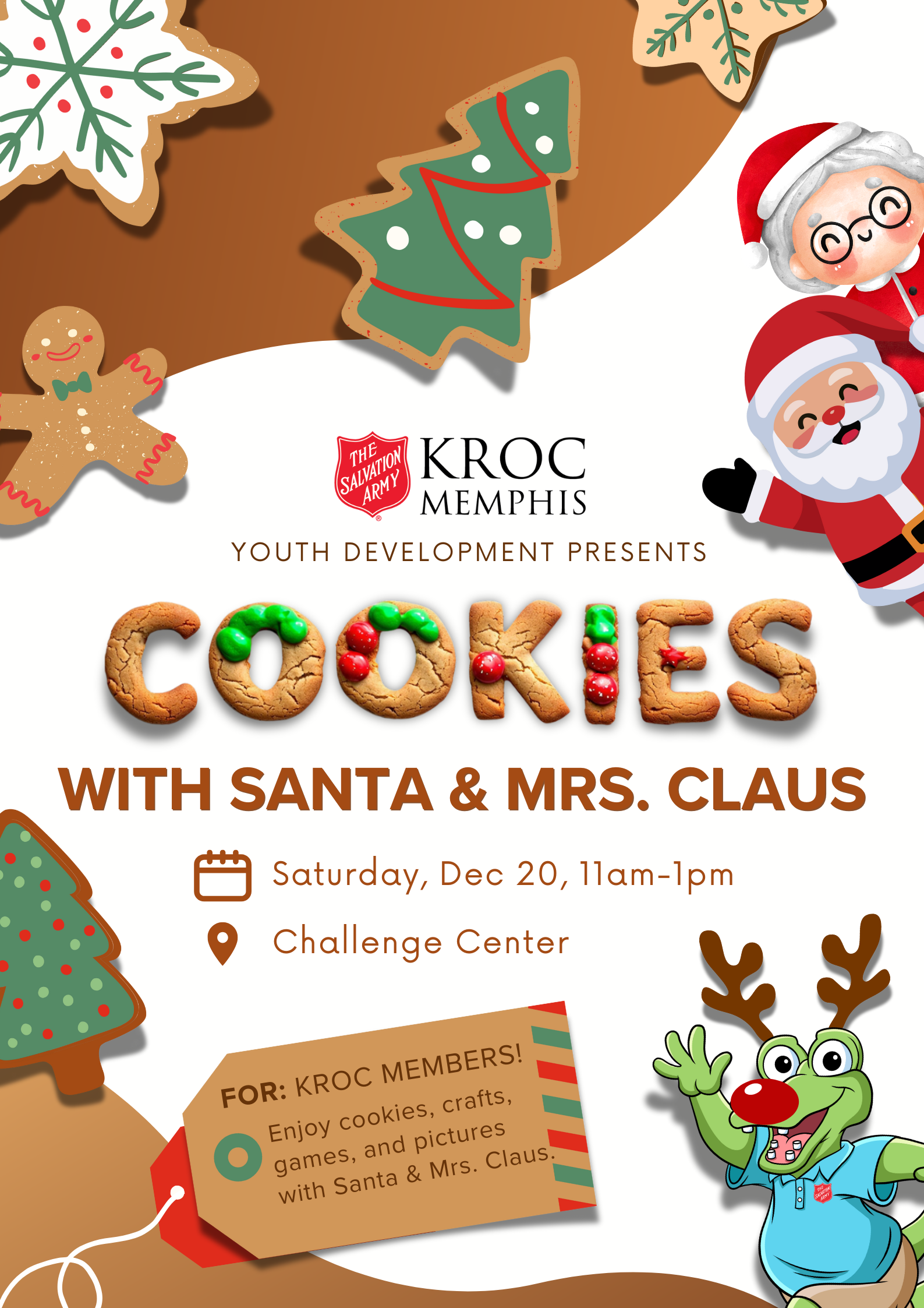 Cookies with Santa Image