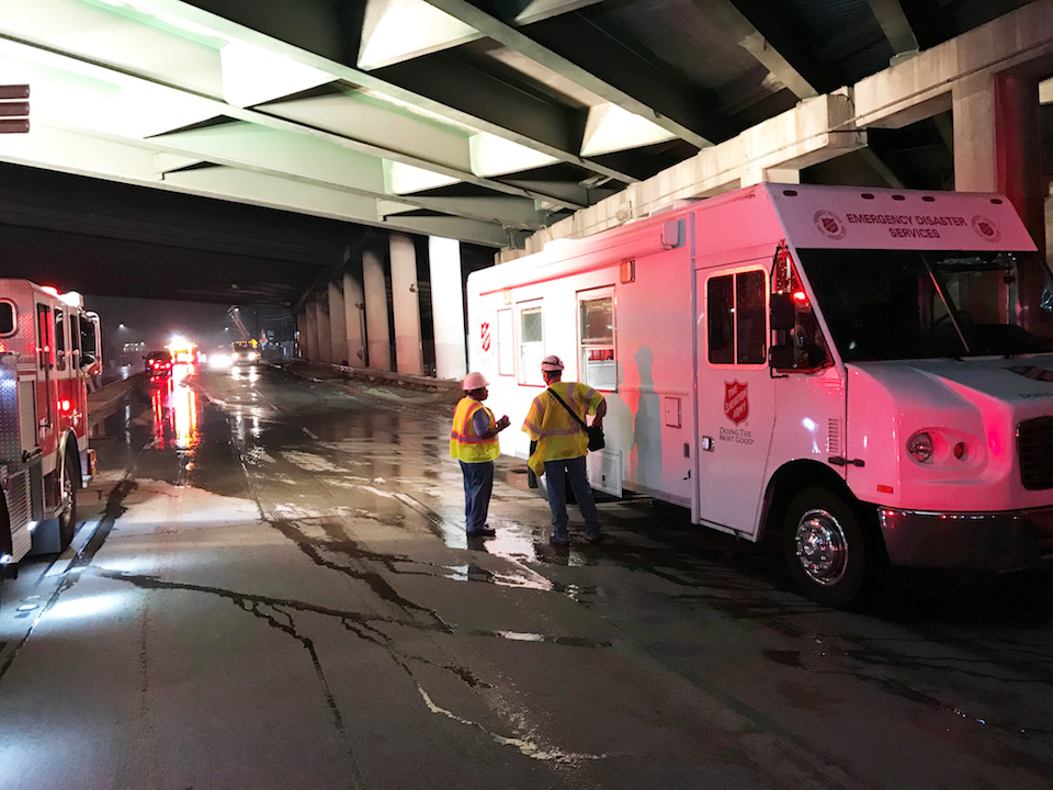 TSA Responds to I-85 Bridge Collapse