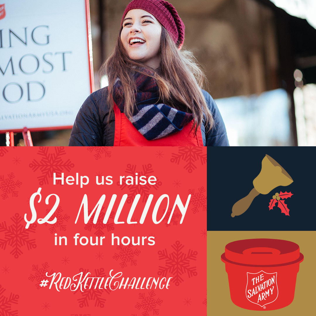 National Commander's Red Kettle Challenge 2023 The Salvation Army USA
