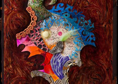 Jenny Abell, Book Cover No. 137, 2013, Mixed media