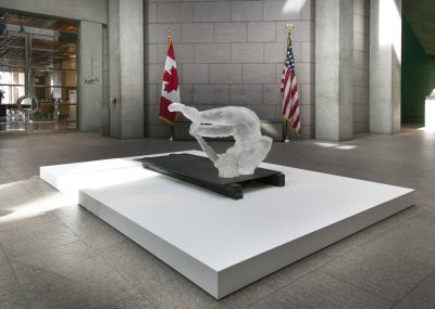 Eric Fischl. Untitled Tumbling Woman II 2014