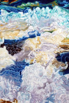Jan Aronson, Water Series, #15, 2008, Oil on Canvas, Courtesy of the artist, New York, New York
