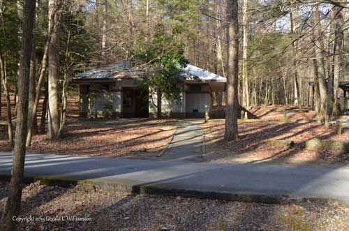 Vogel State Park Campground Bathhouse
