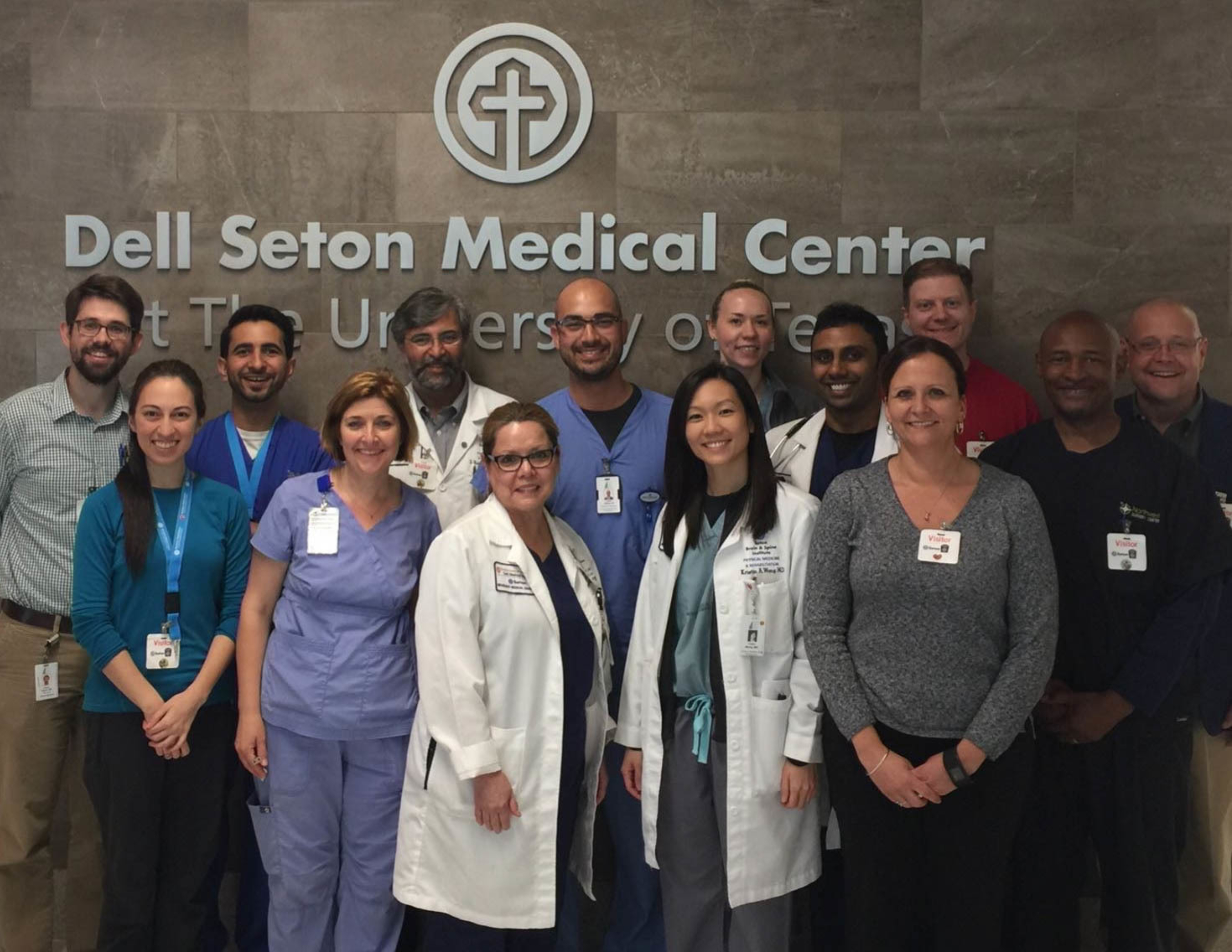 Residents in the Dell Seton Medical Center.