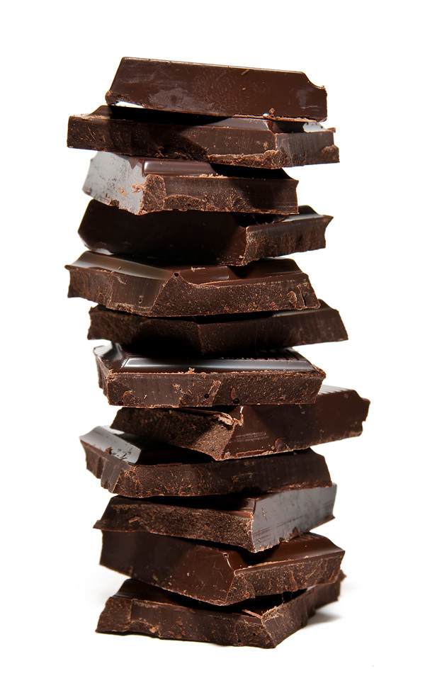 Stack of chocolate