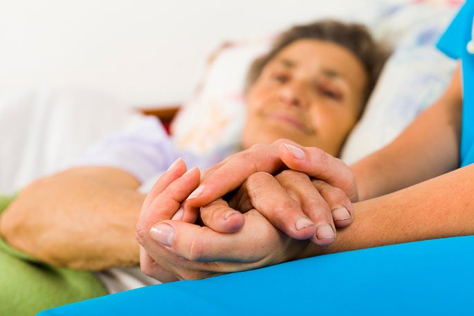 Nursing a patient at end of life can be an emotional challenge.