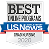 U.S. News Best Online Programs Grad Nursing Badge