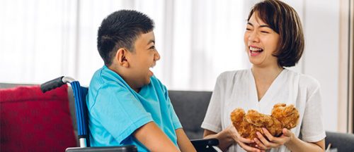 Patient and Bachelor of Science in Speech Language and Hearing Sciences professional.