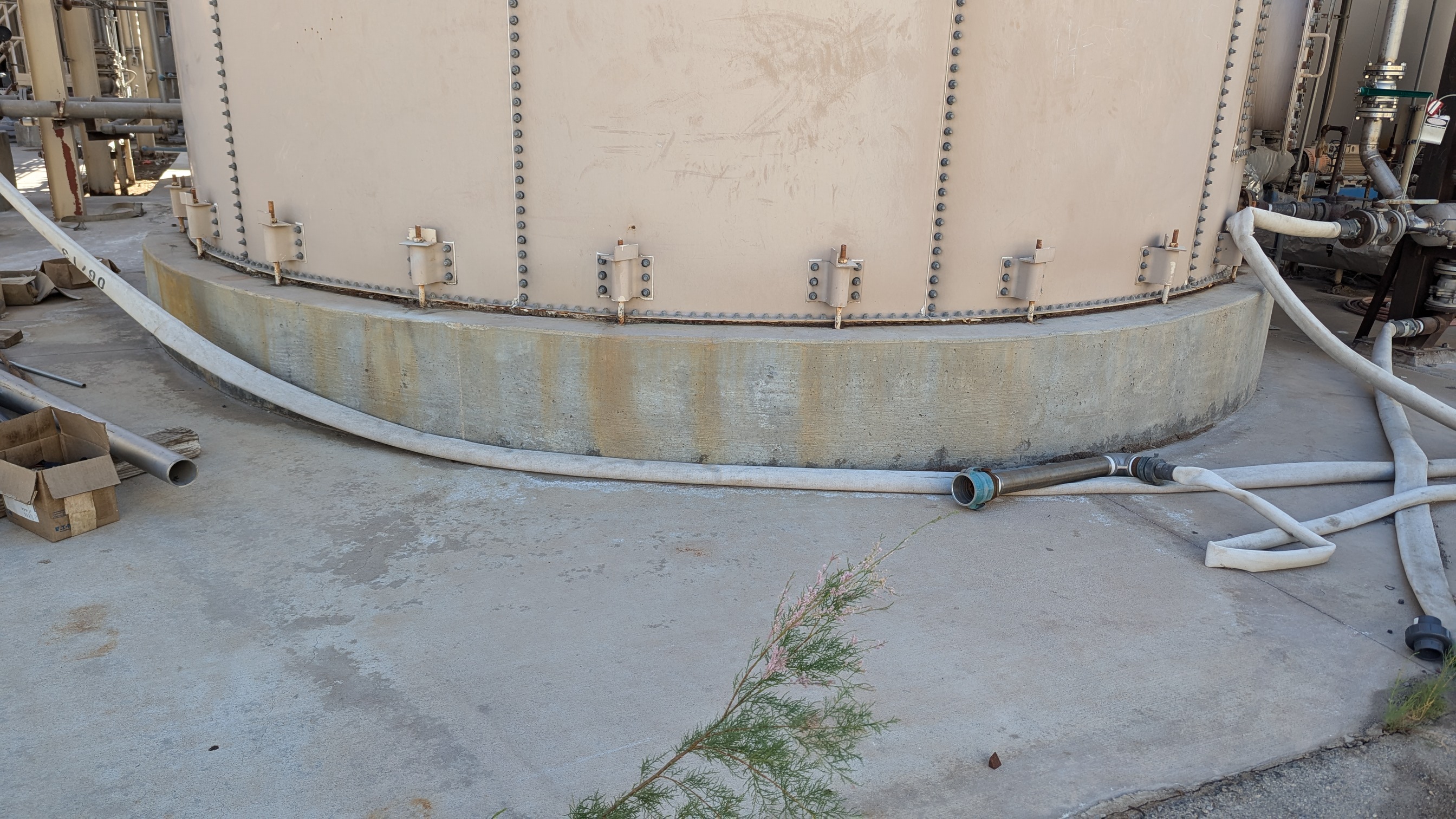 Tectank 1990 PEABODY TECTANK BOLTED WATER STORAGE TANK 32200 GALLONS