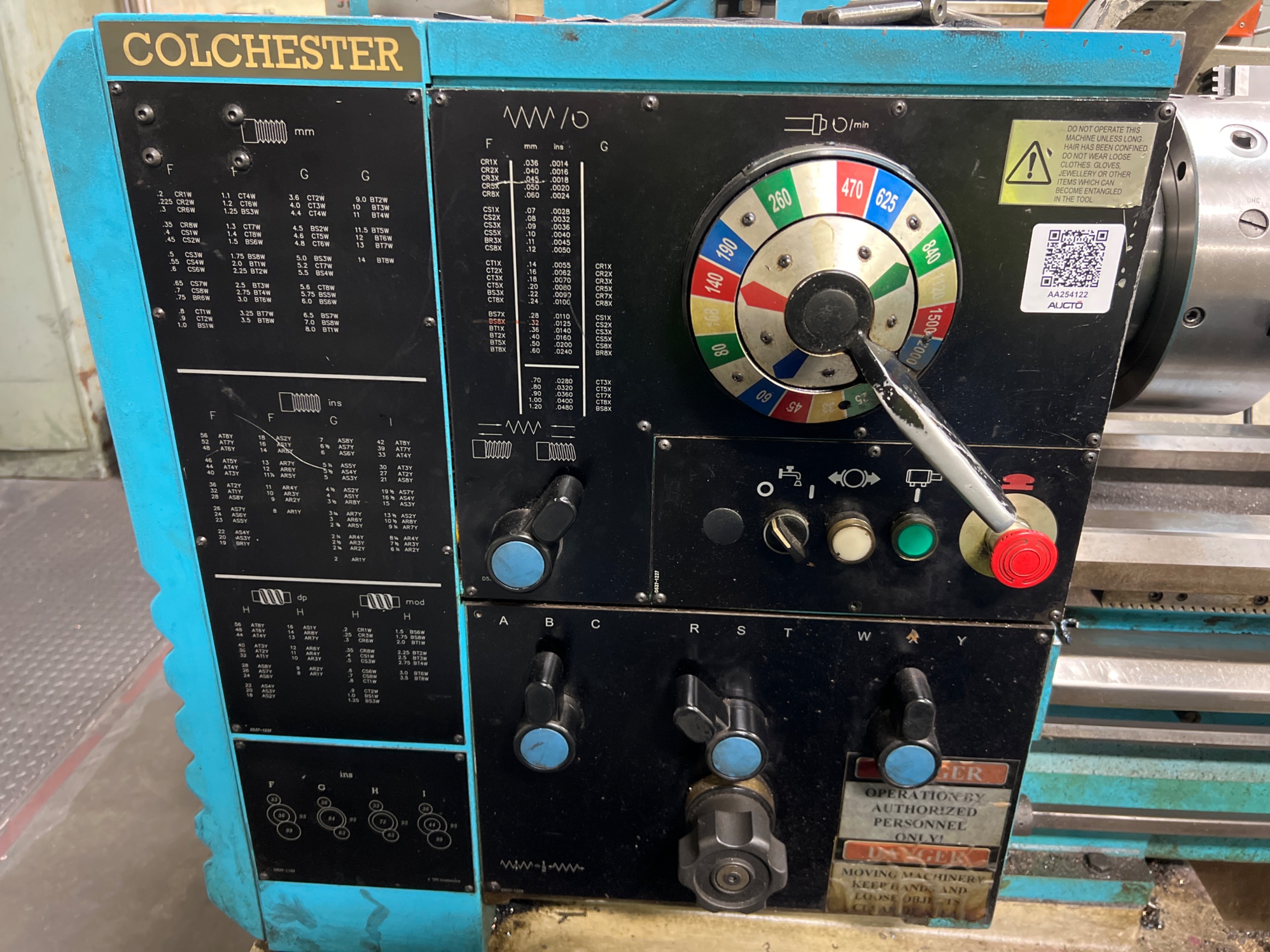 Clausing 15 2002 COLCHESTER CLAUSING 15