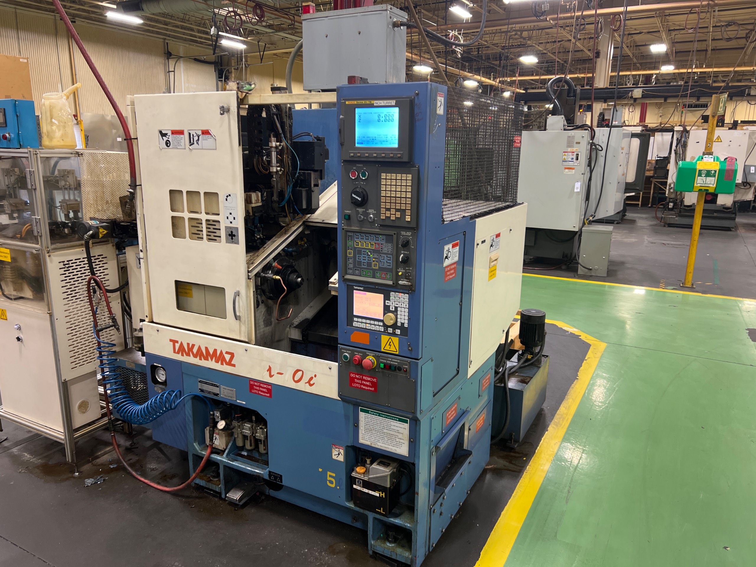 2003 TAKAMATSU X-10I CNC LATHE For Sale | Aucto