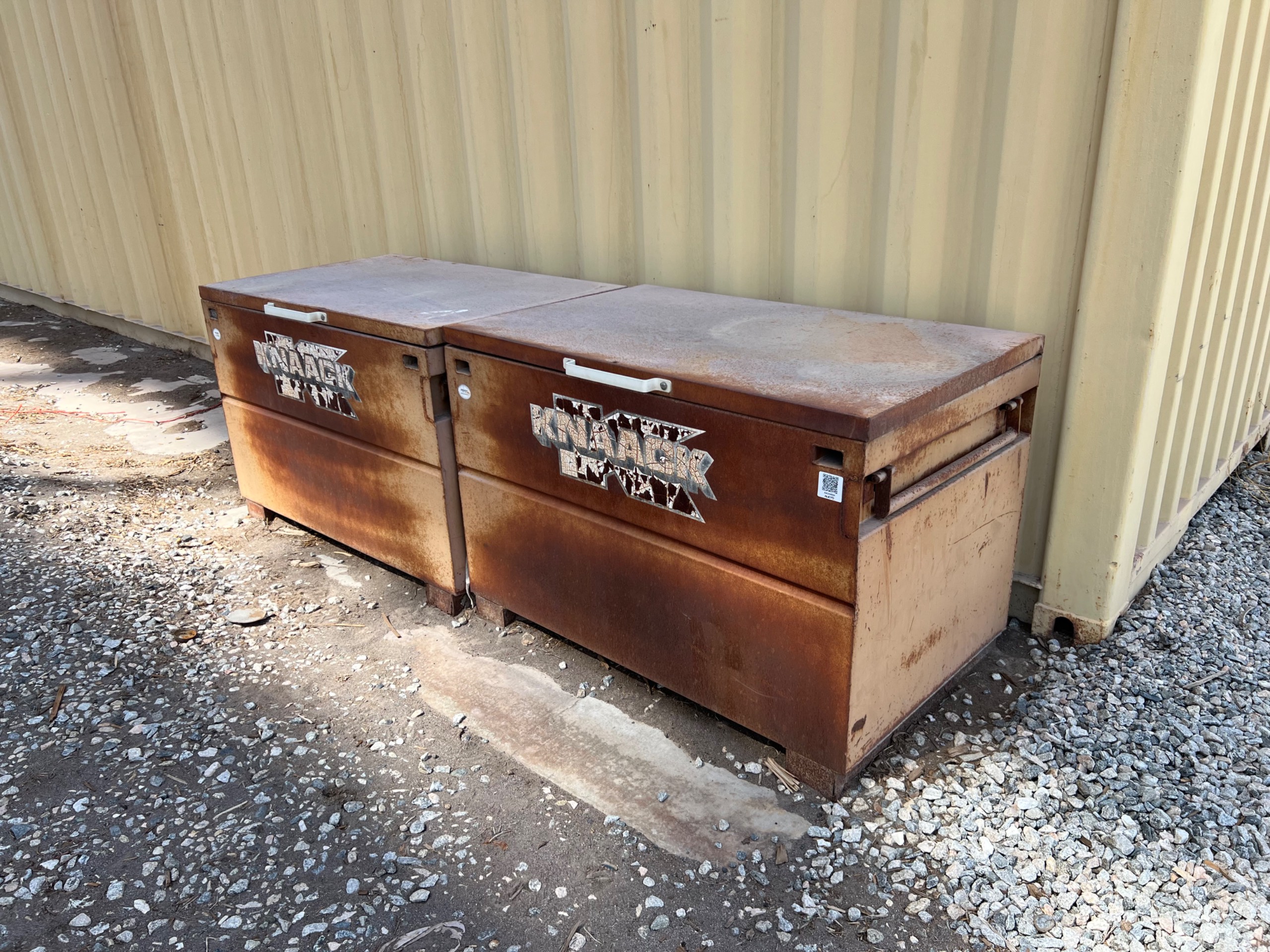Nack Box QTY 2: KNAACK JOBSITE TOOL BOX