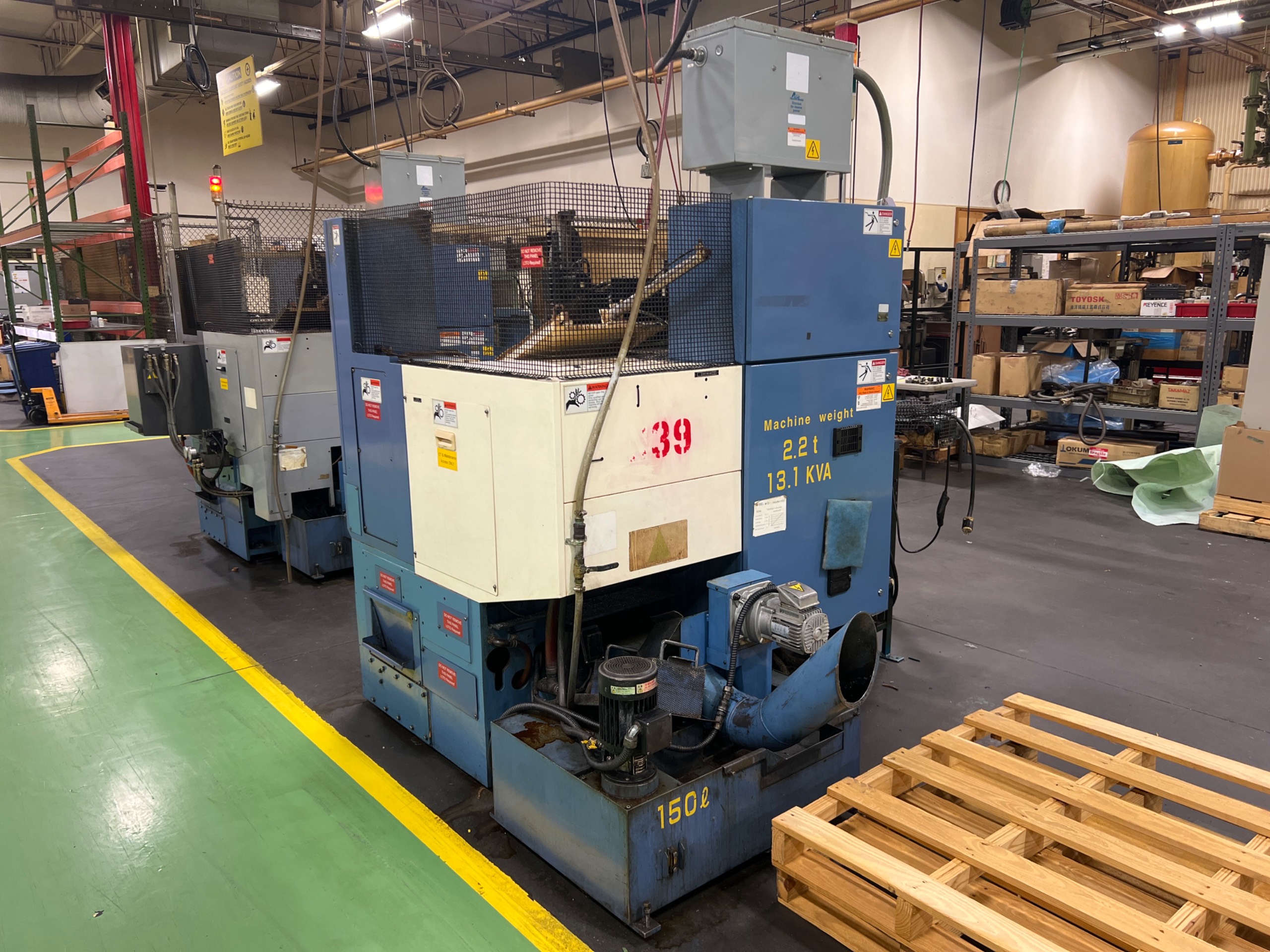 2003 TAKAMATSU X-10I CNC LATHE For Sale | Aucto