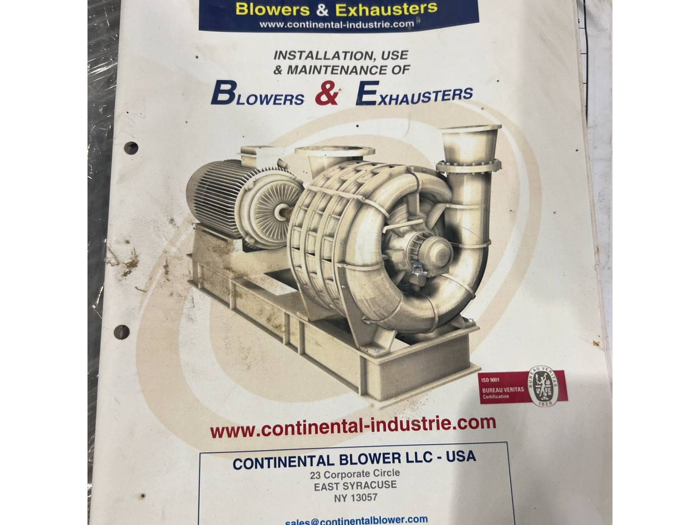 QTY 5: CENTRIFUGAL BLOWER