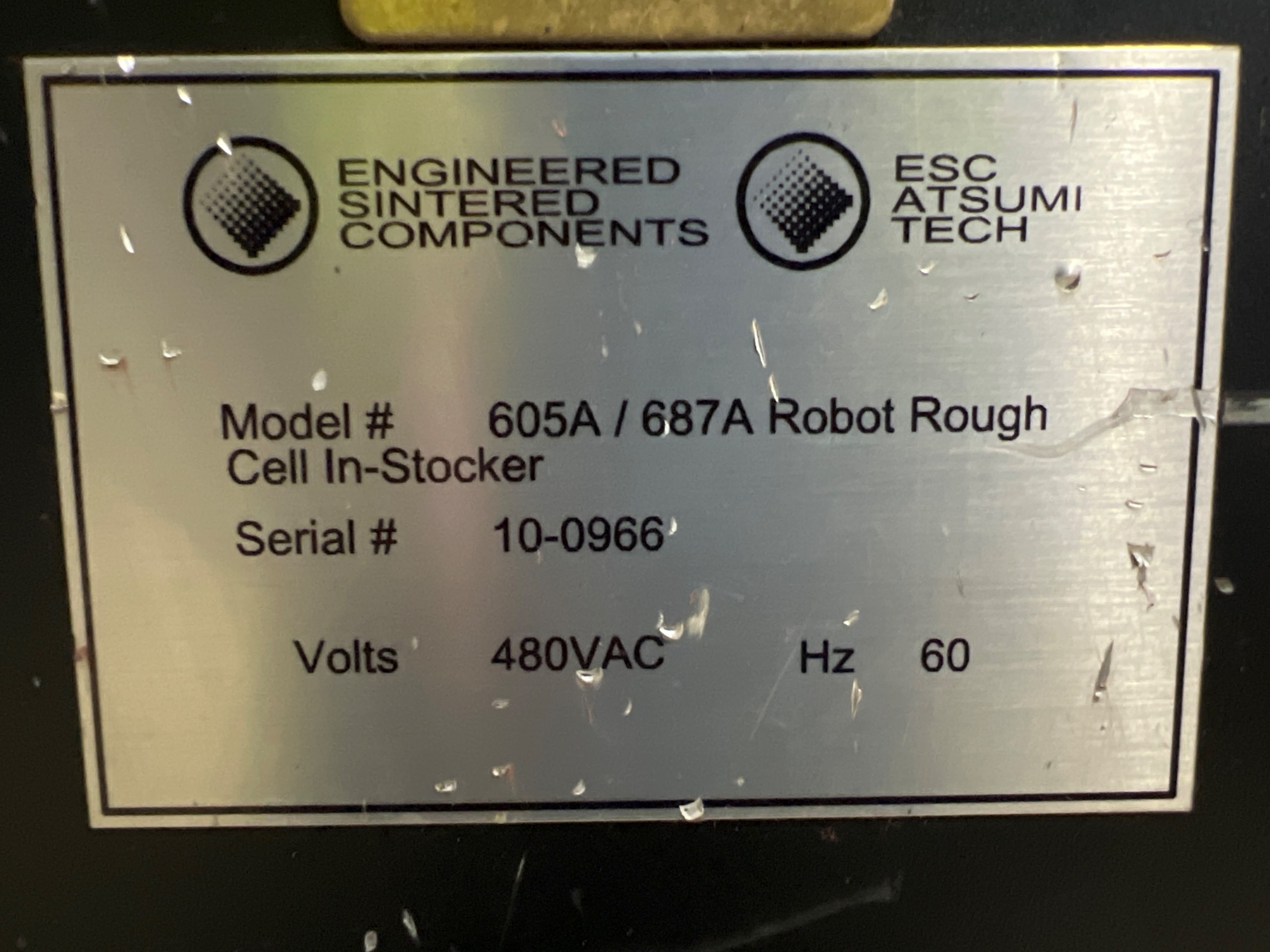 Instocker ESC 605A/687A ROBOT ROUGH CELL INSTOCKER For Sale | Aucto