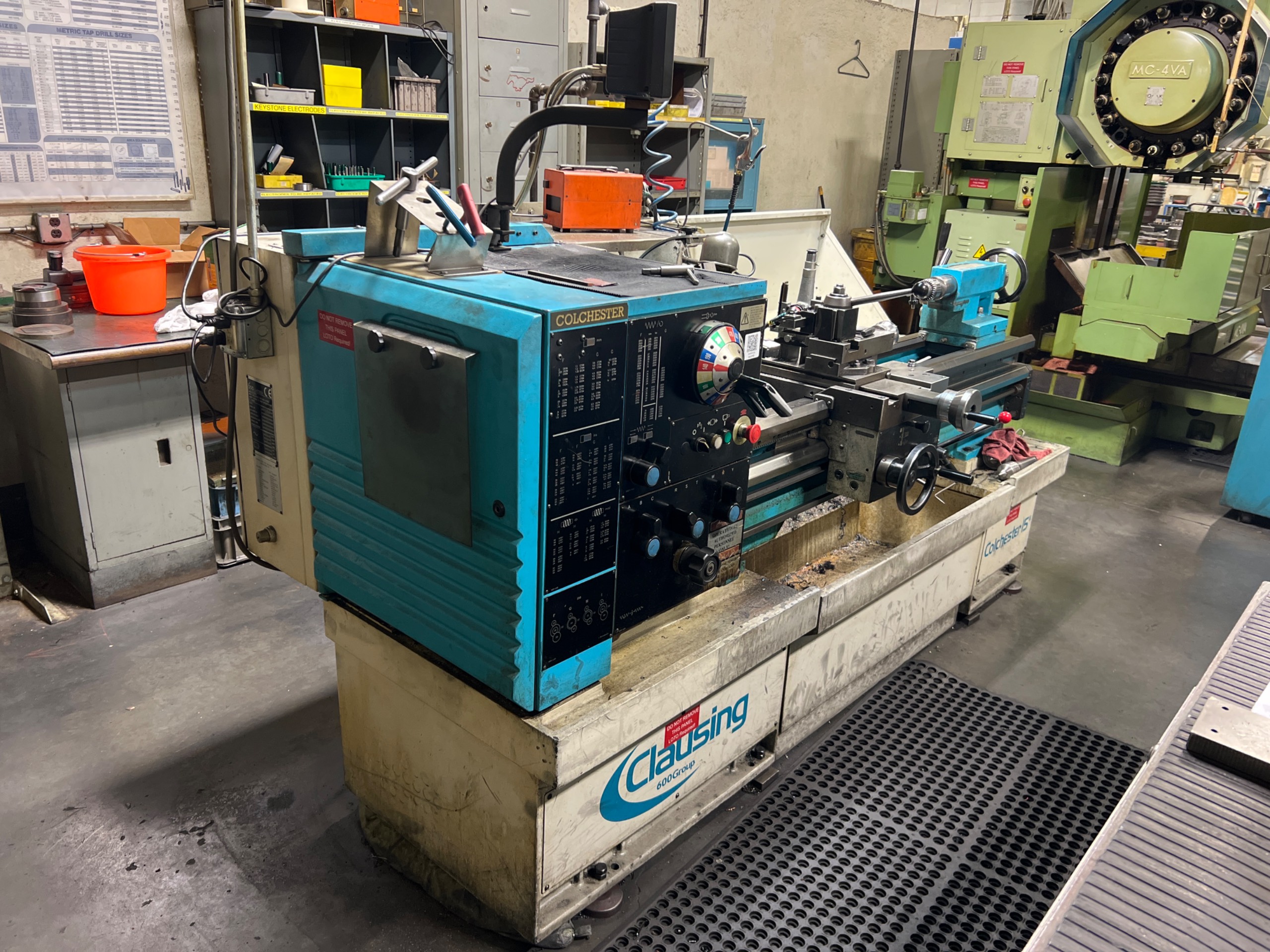 Clausing 15 2002 COLCHESTER CLAUSING 15