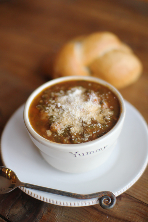 Skinny “Olive Garden” Minestrone Soup | Dashing Dish - 500 x 750 jpeg 314kB