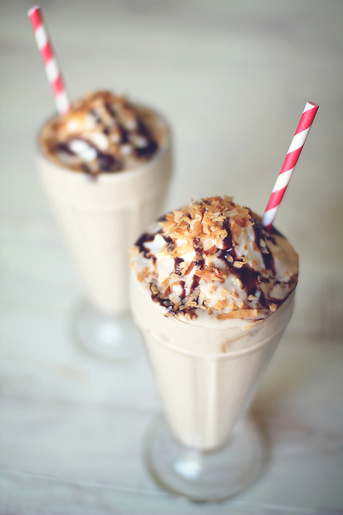 Girl Scout Cookie Samoa Shake