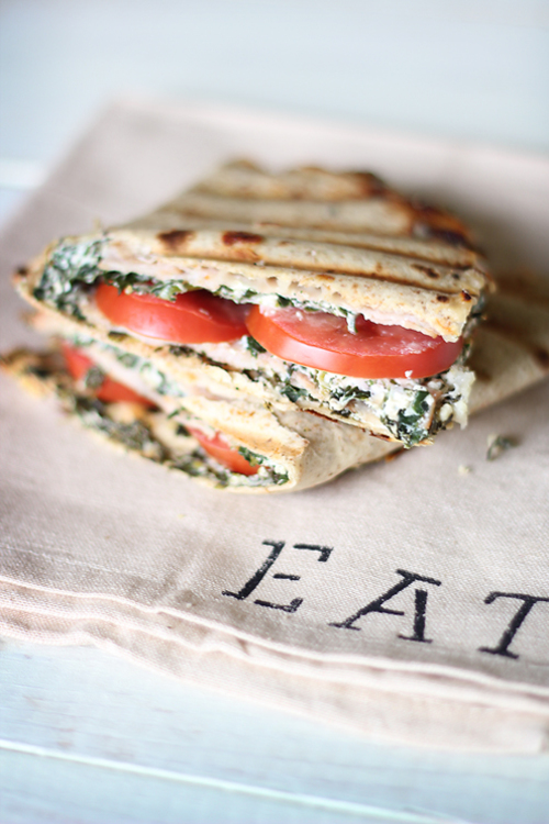 Paneraâs Turkey Artichoke Panini