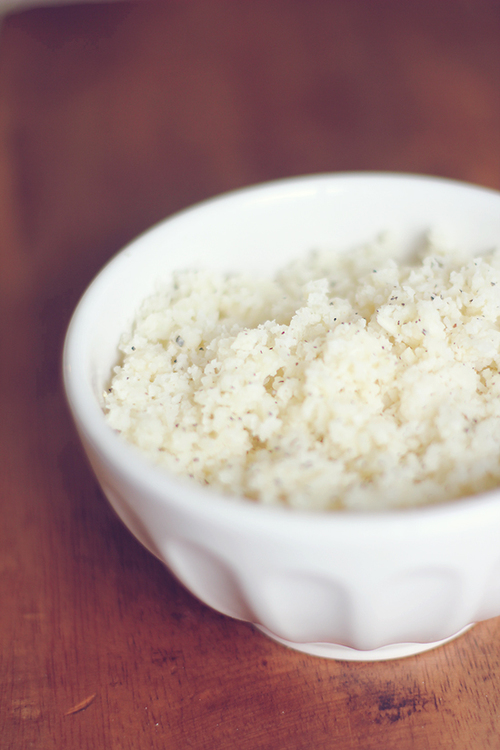 Low Carb “White Rice” Dashing Dish