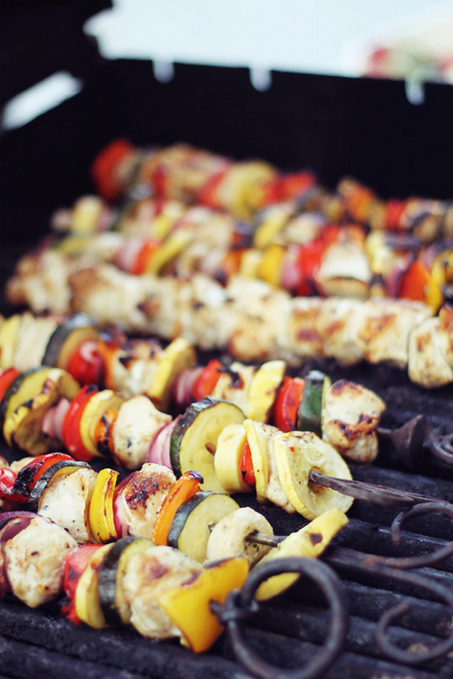 Grilled Chicken Kabobs | Dashing Dish