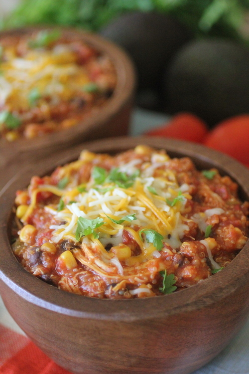 Quinoa Chicken Chili