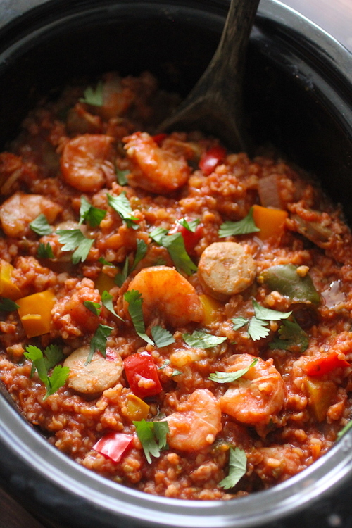 Clean Eating Slow Cooker Jambalaya Dashing Dish