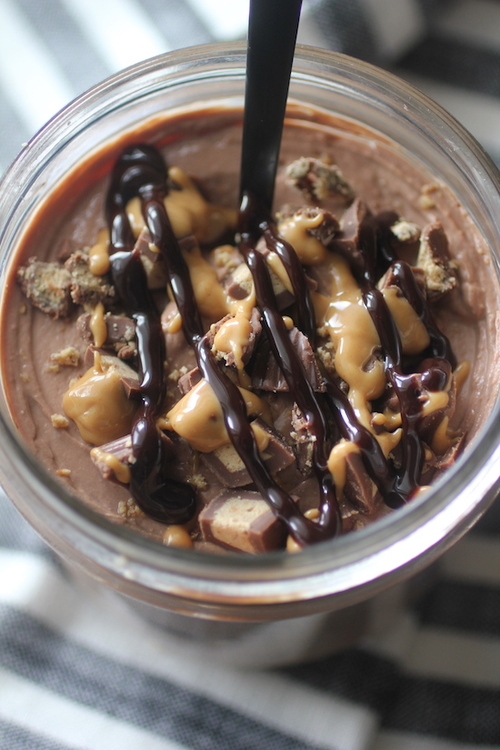 Peanut Butter Cup Greek Yogurt Dashing Dish