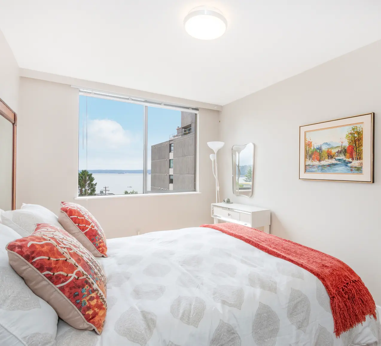 Living Room in Vancouver Suite