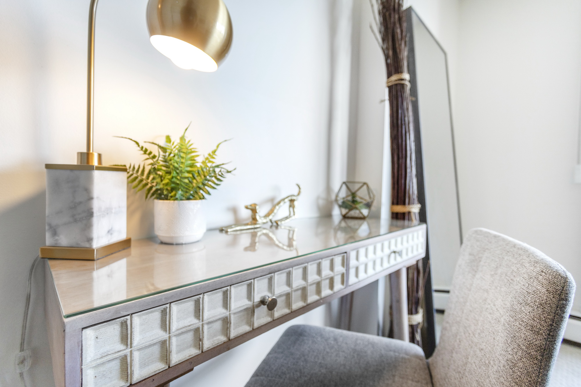 Living Room in Vancouver Suite