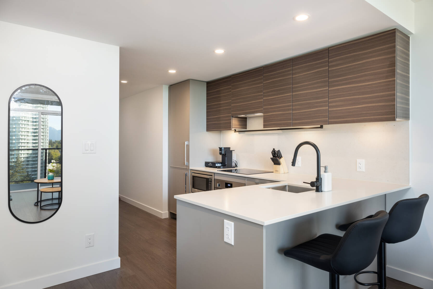 SkyTrain-Connected Modern Condo at The Hub