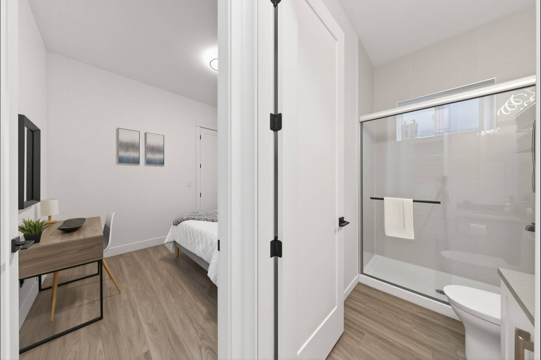 Bright & Modern 1-Bedroom Suite