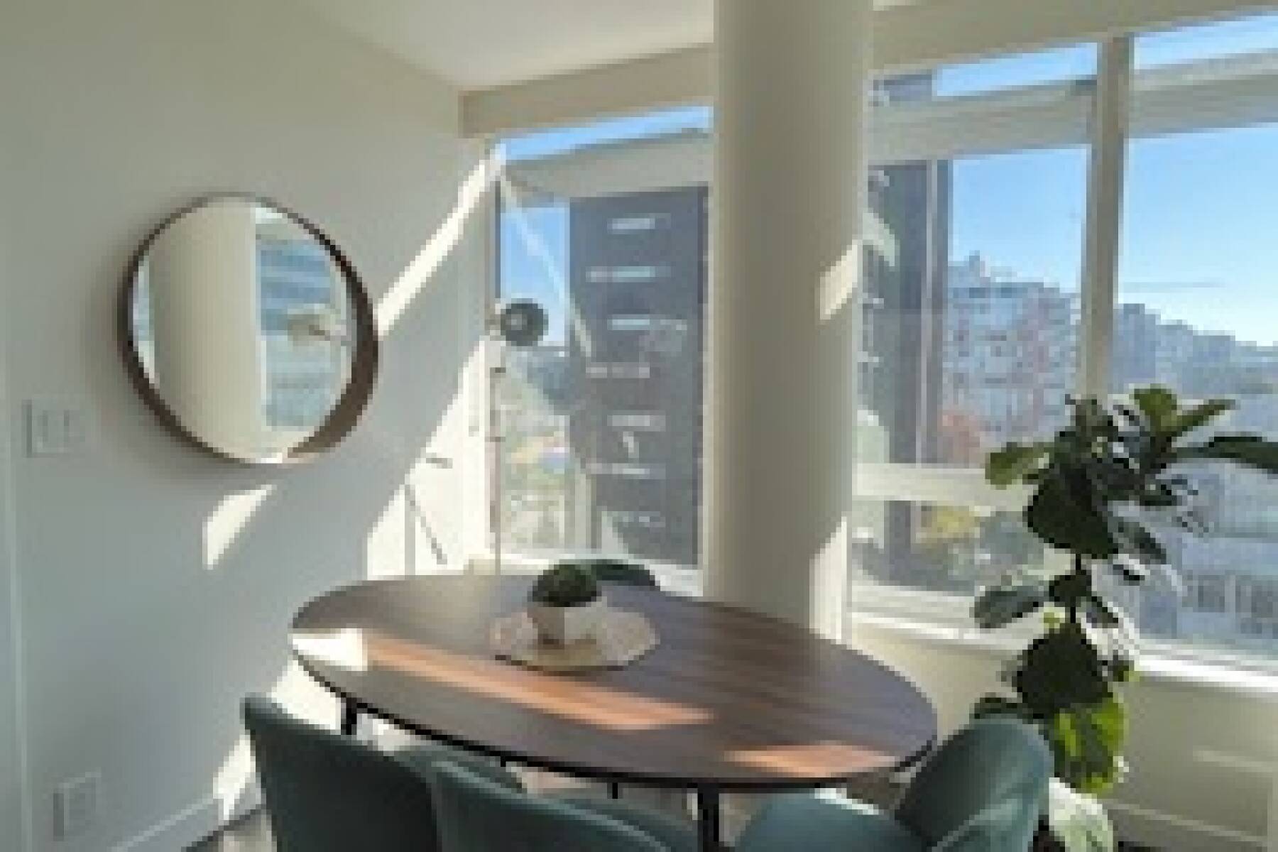 Furnished 1Bed + Office + Den in Olympic Village