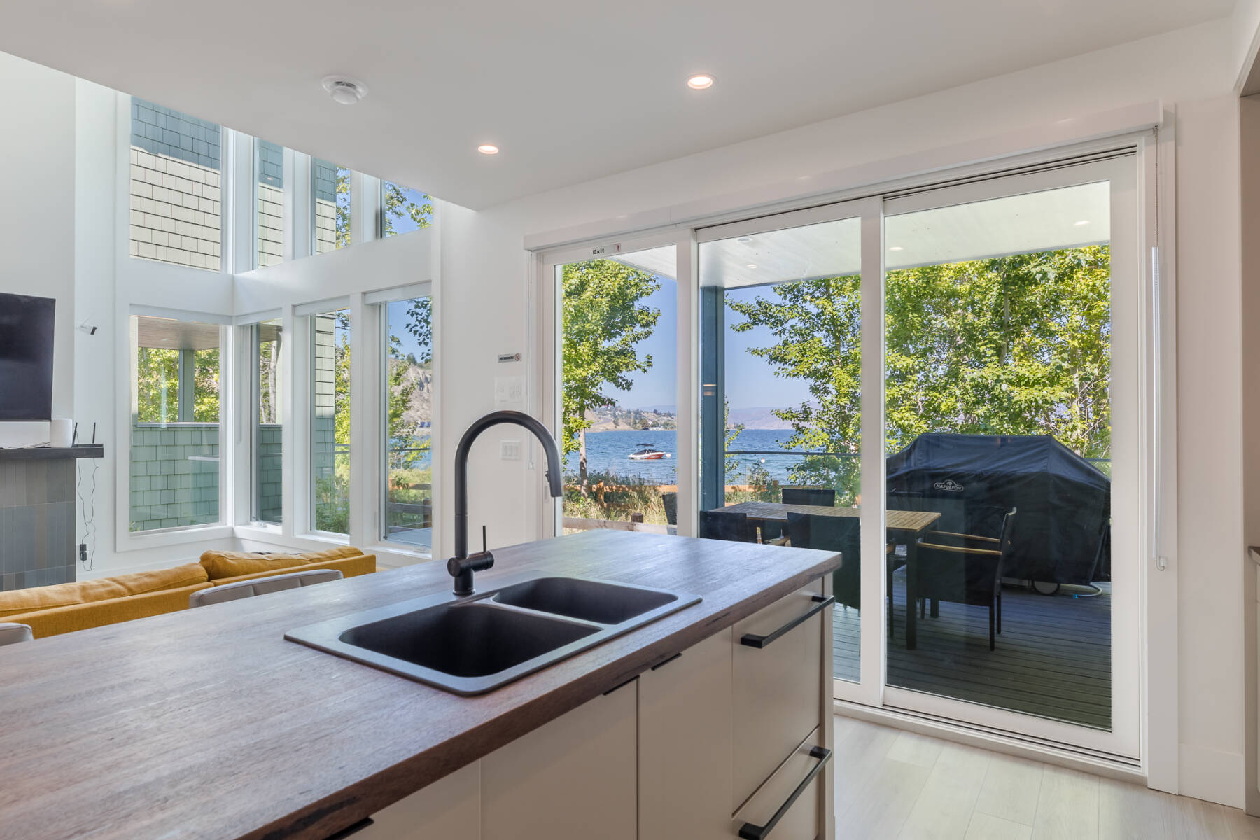 Summerland Beachfront Luxury | Pool Hot Tub & Gym