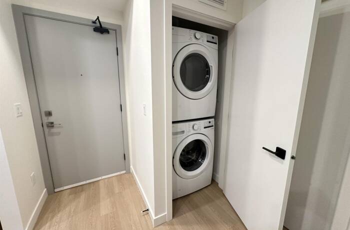 Laundry closet