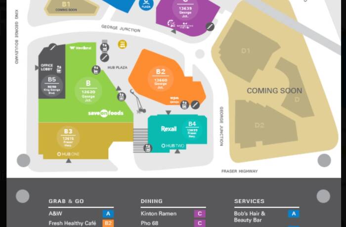 Map of the Nearby Amenities