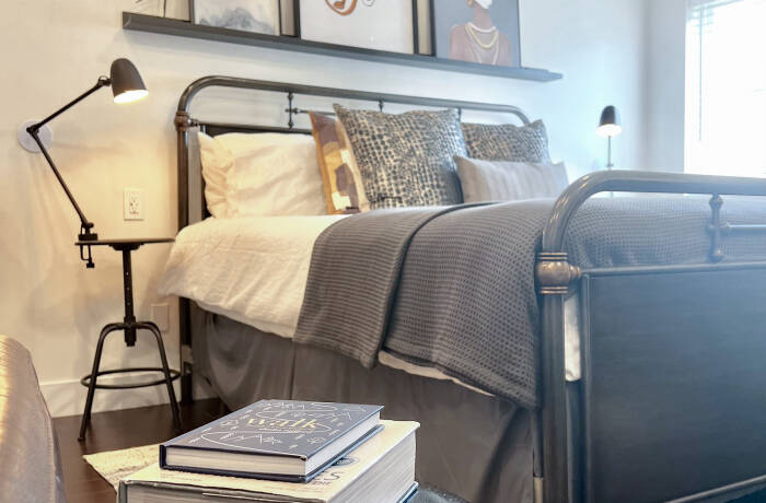 Bedroom Area - King Size Bed