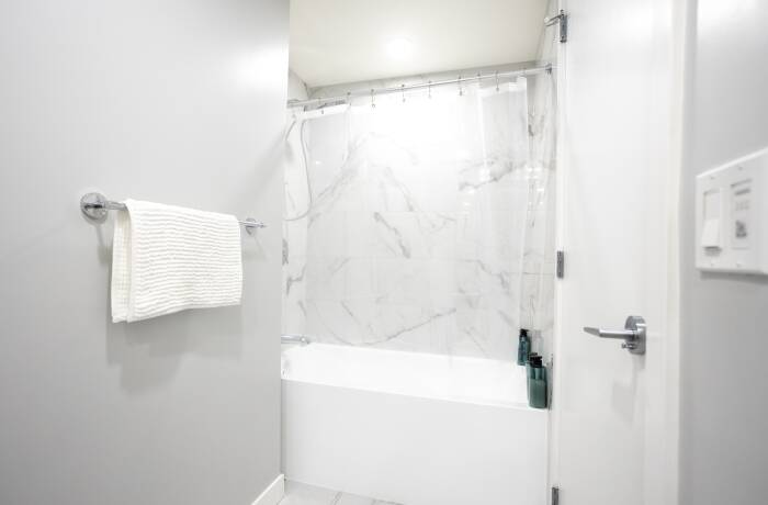 Second Bathroom with Tub and Shower Combination