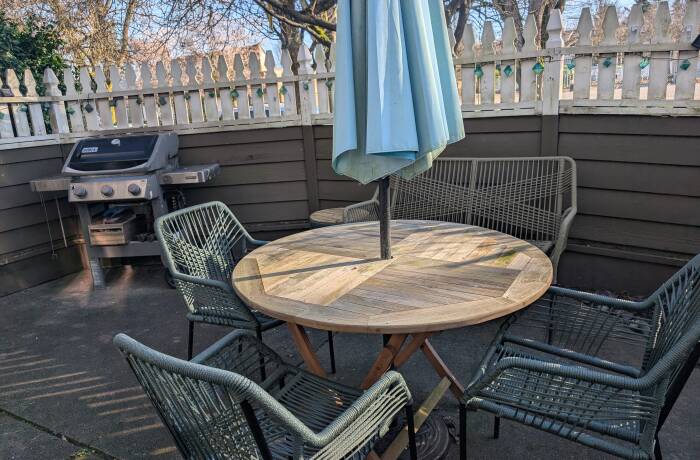 Courtyard and BBQ Area