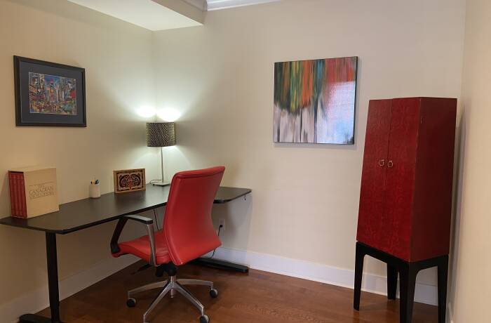 Den/ office off the kitchen