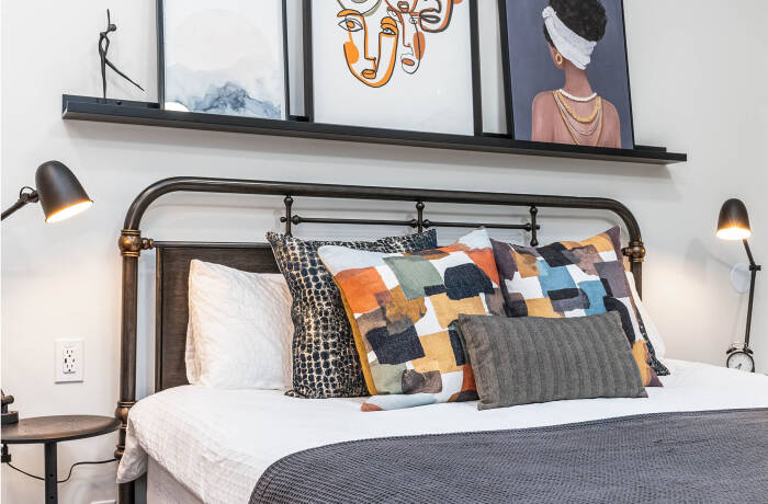 Bedroom Area - King Size Bed